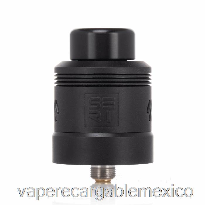 Vape Recargable Hellvape Seri 26mm Rda Mate Negro Completo